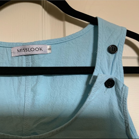 Blue jumper style dress - Picture 4 of 4